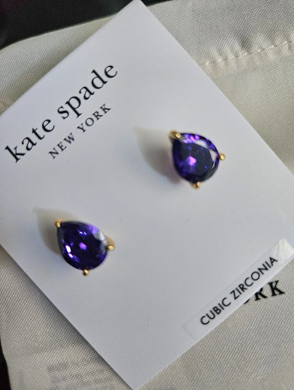 Kate Spade Purple Studs